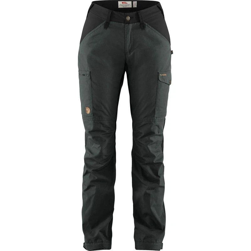 FJALLRAVEN F89829-030-550 Kaipak Trousers Curved W Dark Grey-Black 42