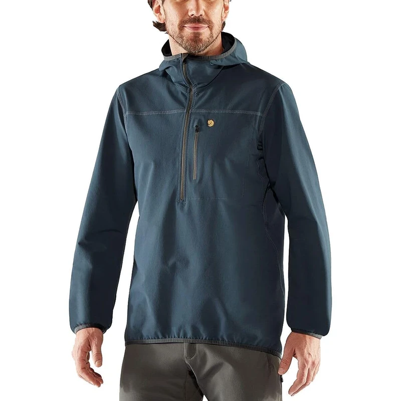 FJALLRAVEN F87400-570 Bergtagen Stretch Half Zip M Mountain Blue XL