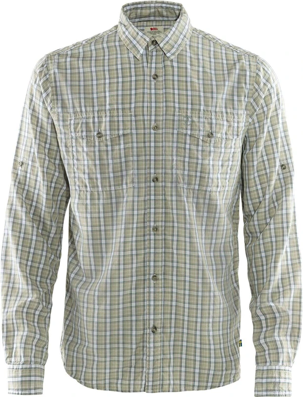 FJALLRAVEN F81796-016 Abisko Cool Shirt LS M Shark Grey XS