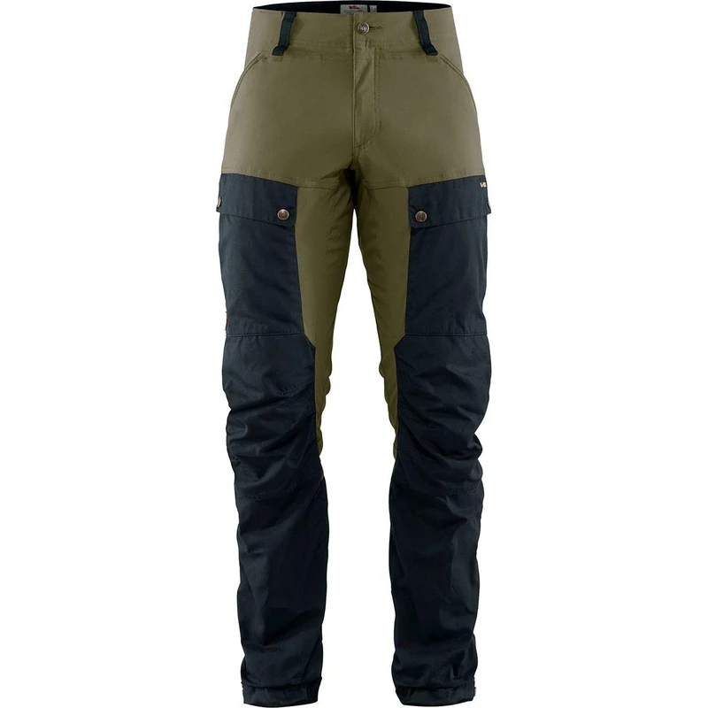 FJALLRAVEN F85656R -555-622 Keb Trousers M Reg Dark Navy-Light Olive 60