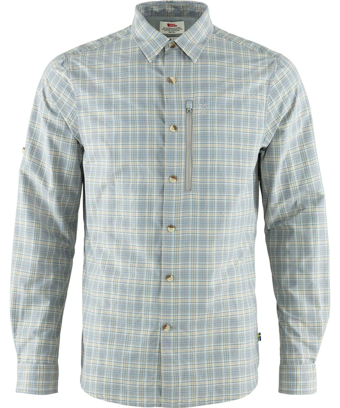 FJALLRAVEN F81532-016 Abisko Hike Shirt LS M Shark Grey L