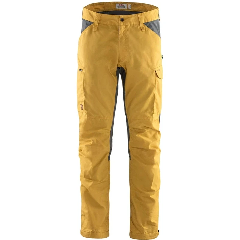 FJALLRAVEN F84466-160-046 Kaipak Trousers M Ochre-Super Grey 50