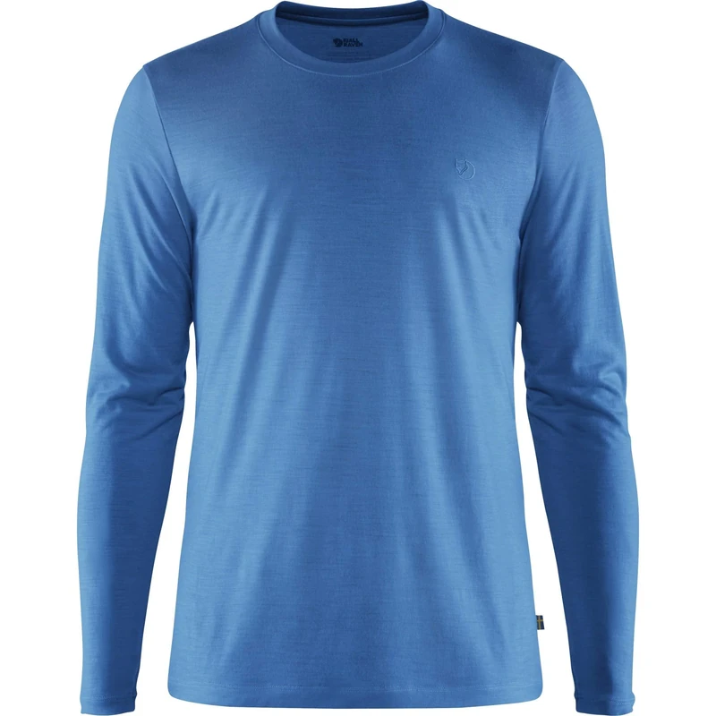FJALLRAVEN F87194-525 Abisko Wool LS M UN Blue S