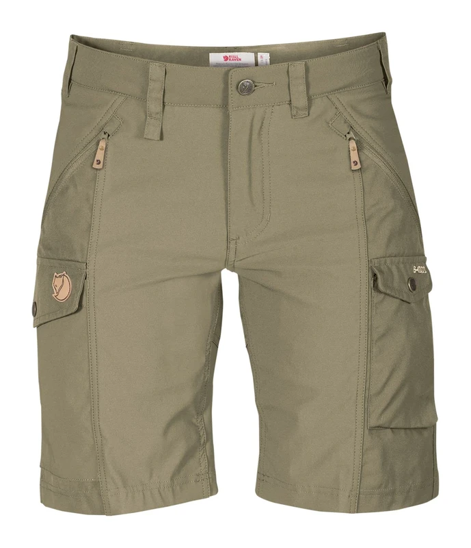FJALLRAVEN F89731-622 Nikka Shorts Curved W Light Olive 48