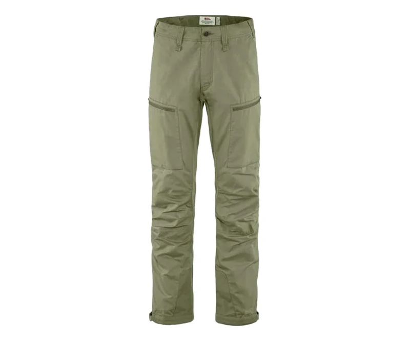 FJALLRAVEN F82890R -622 Abisko Lite Trekking Trs M Reg Light Olive 50
