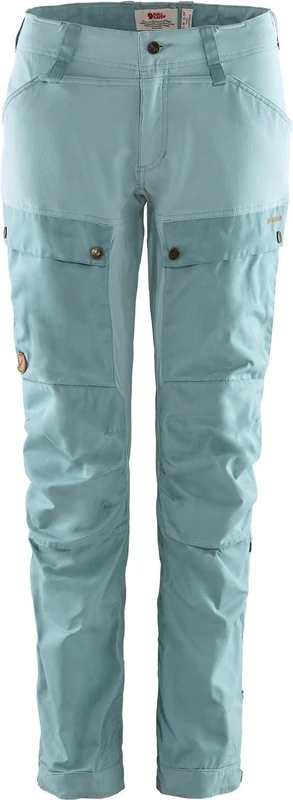 FJALLRAVEN F89898S -563-562 Keb Trousers W Short Clay Blue-Mineral Blue 32