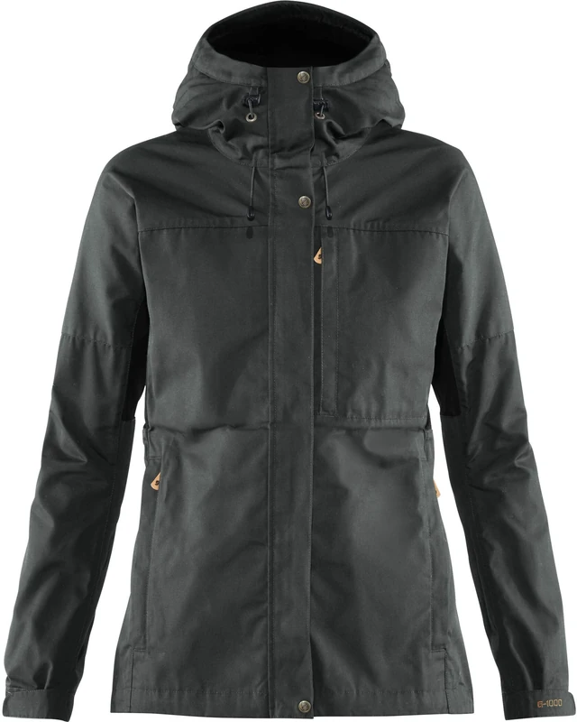 FJALLRAVEN F89828-030-550 Kaipak Jacket W Dark Grey-Black XL