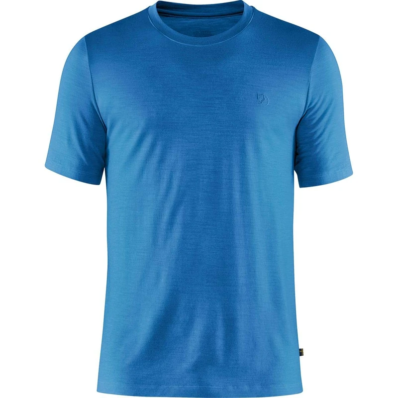 Fjallraven 87193 Abisko Wool SS M T-shirt mens UN Blue L - Image 1