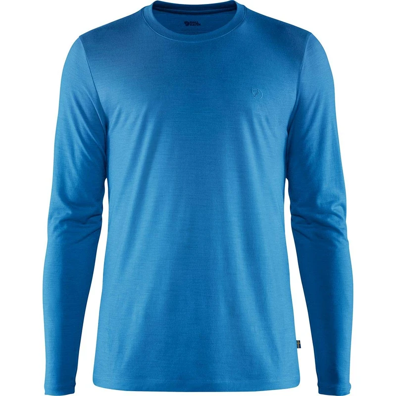FJALLRAVEN F87194-525 Abisko Wool LS M UN Blue M