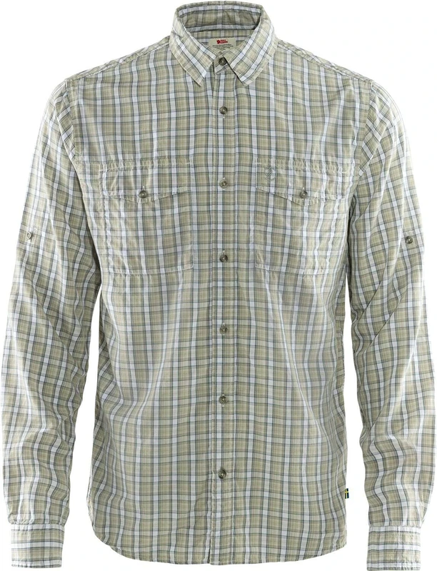 FJALLRAVEN F81796-016 Abisko Cool Shirt LS M Shark Grey S