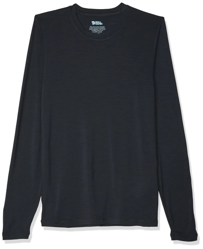 FJALLRAVEN F87194-555 Abisko Wool LS M Dark Navy XS