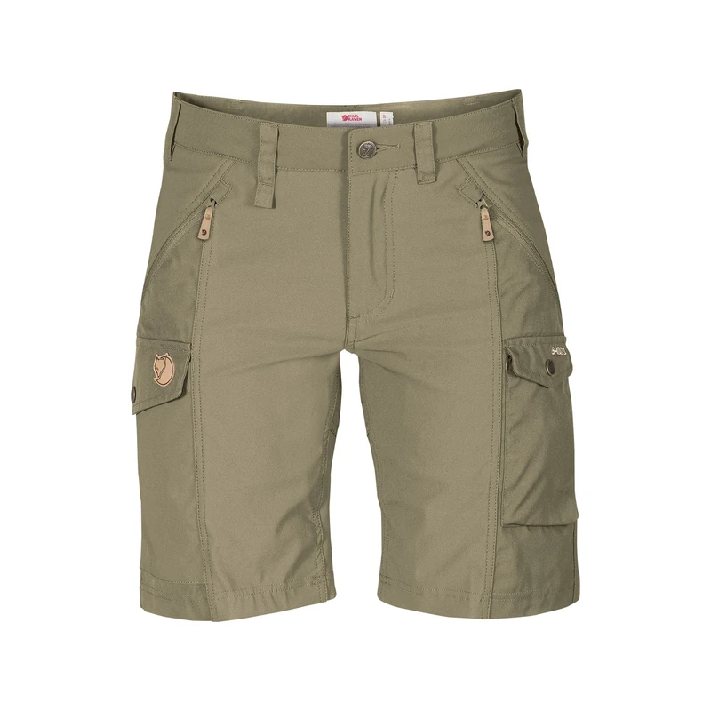 FJALLRAVEN F89731-622 Nikka Shorts Curved W Light Olive 38