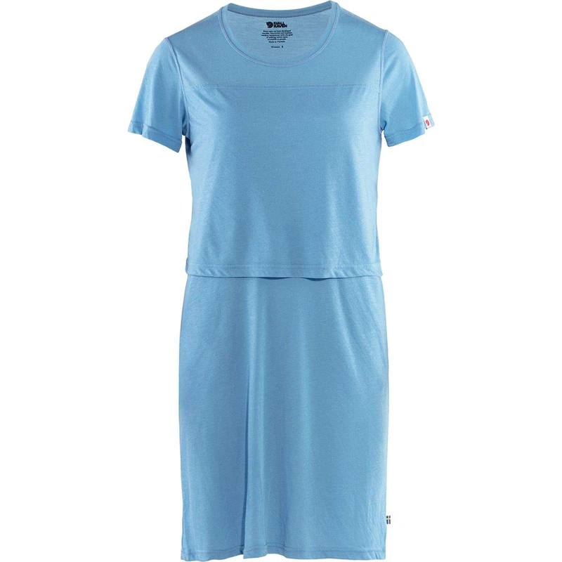FJALLRAVEN High Coast T-Shirt Dress W Dresses, Women, womens, F83504, river blue, S