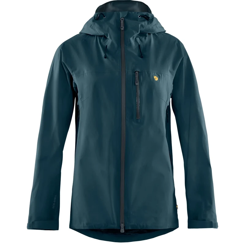Fjallraven 89884-570 Bergtagen Lite Eco-Shell Jkt W/Bergtagen Lite Eco-Shell Jkt W Jacket Women's Mountain Blue Size L