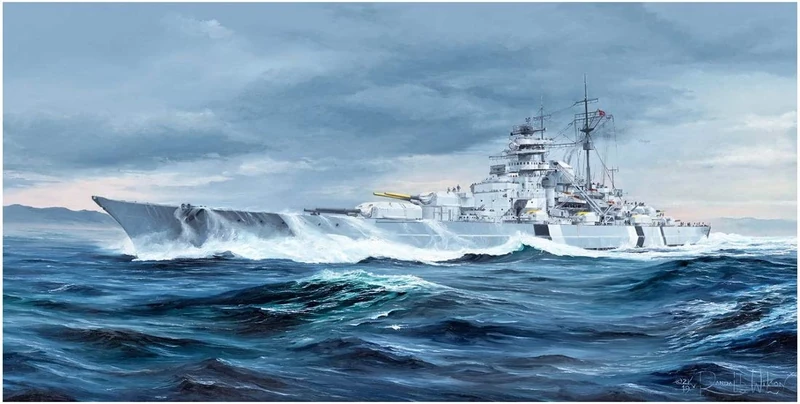 Trumpeter 1:350 - German Bismarck Battleship