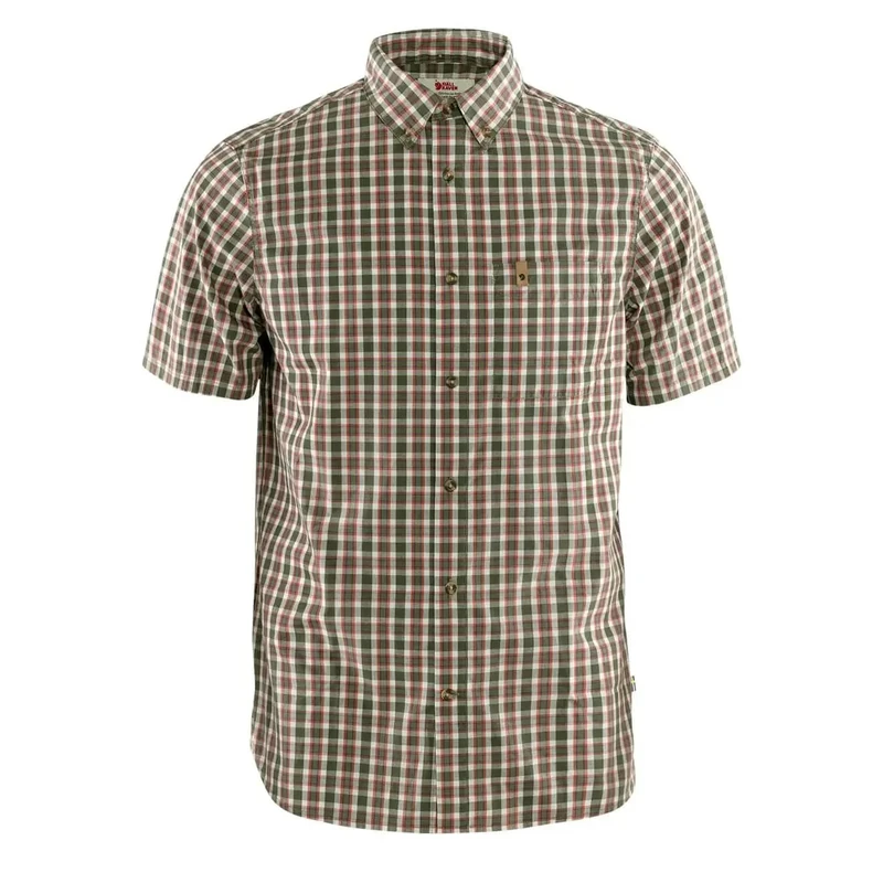 FJALLRAVEN F81923-625 Övik Shirt SS M Laurel Green XXL