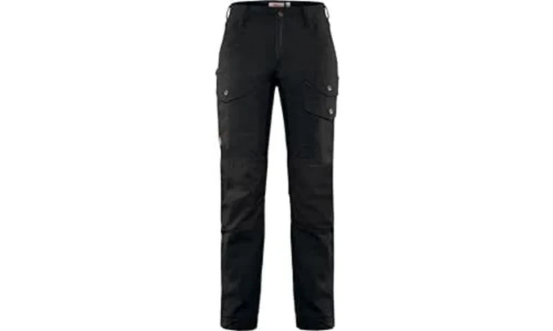Fjällräven F89330S-550 Vidda Pro Ventilated Trousers, Women, Short, Black, 32