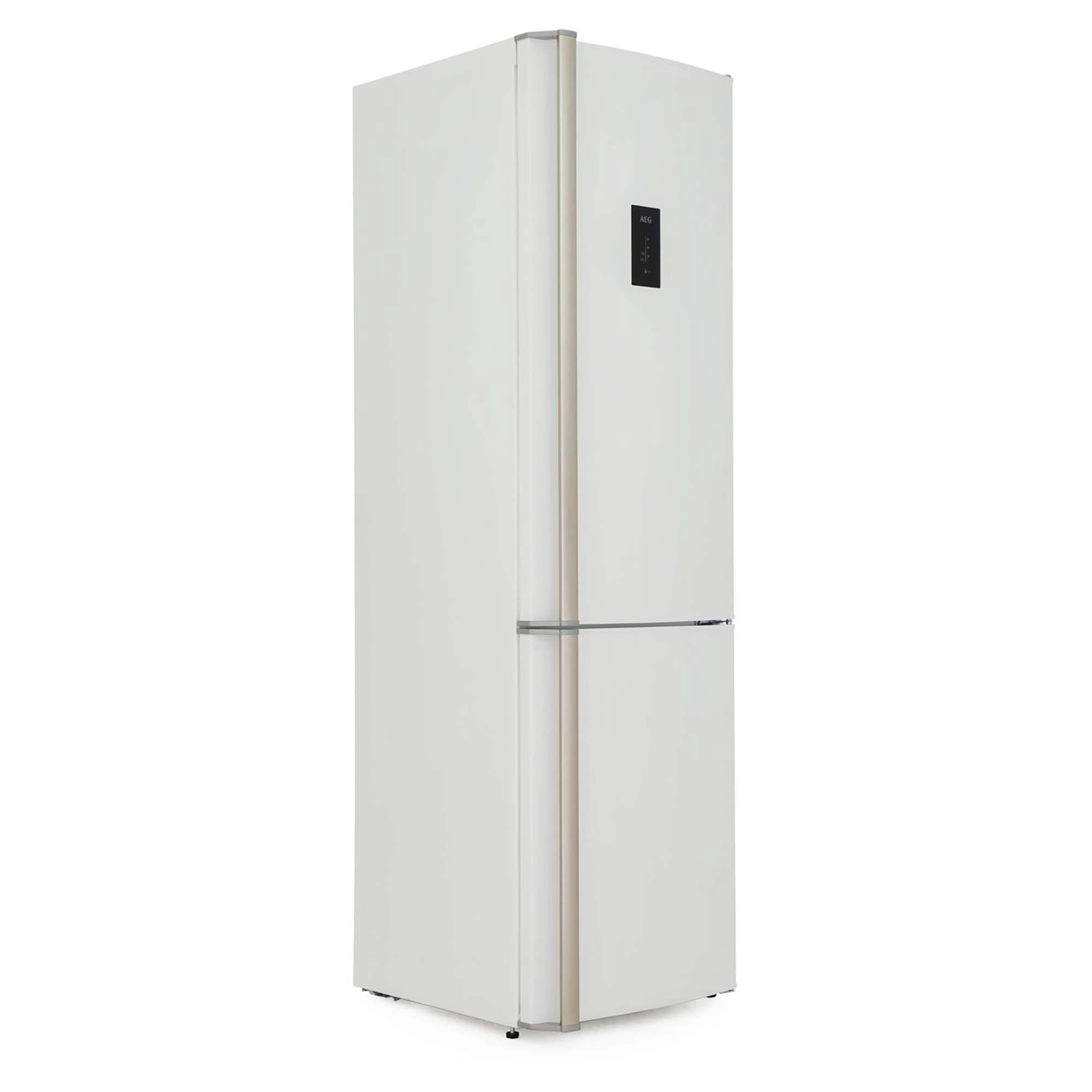 AEG RCB73726KW Freestanding 60/40 Fridge Freezer, Frost Free, 319L capacity, 60cm wide, Stainless Steel