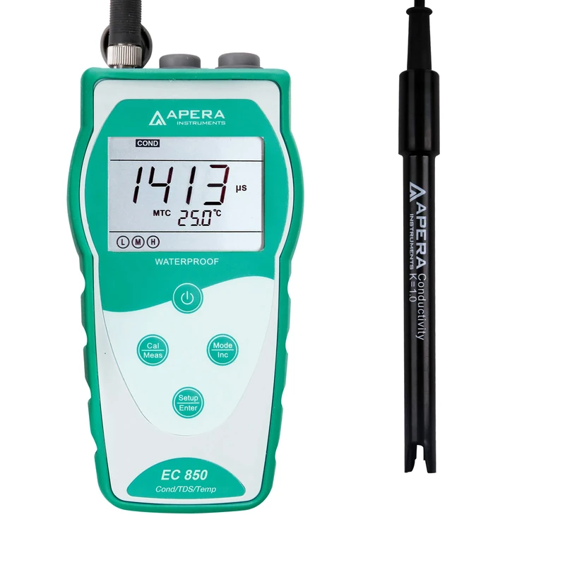 Apera Instruments EC850 Portable Conductivity/TDS Meter Kit