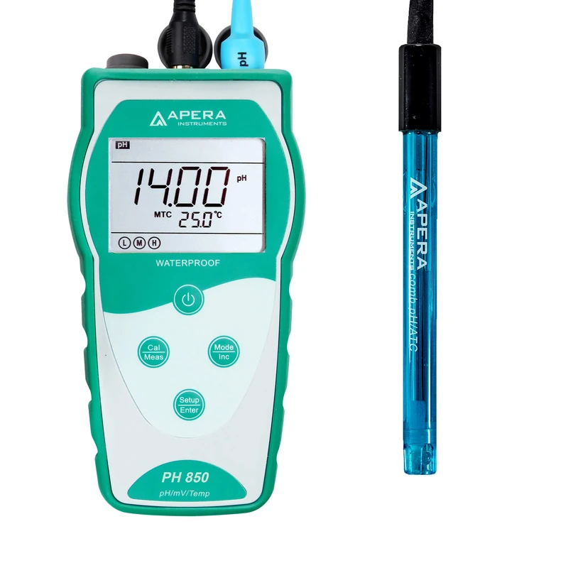 Apera Instruments PH850 Portable pH/Conductivity Meter Kit