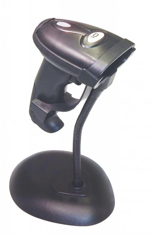 Posiflex Scanner 10POS Portable 1D Laser Bar Code Reader Black