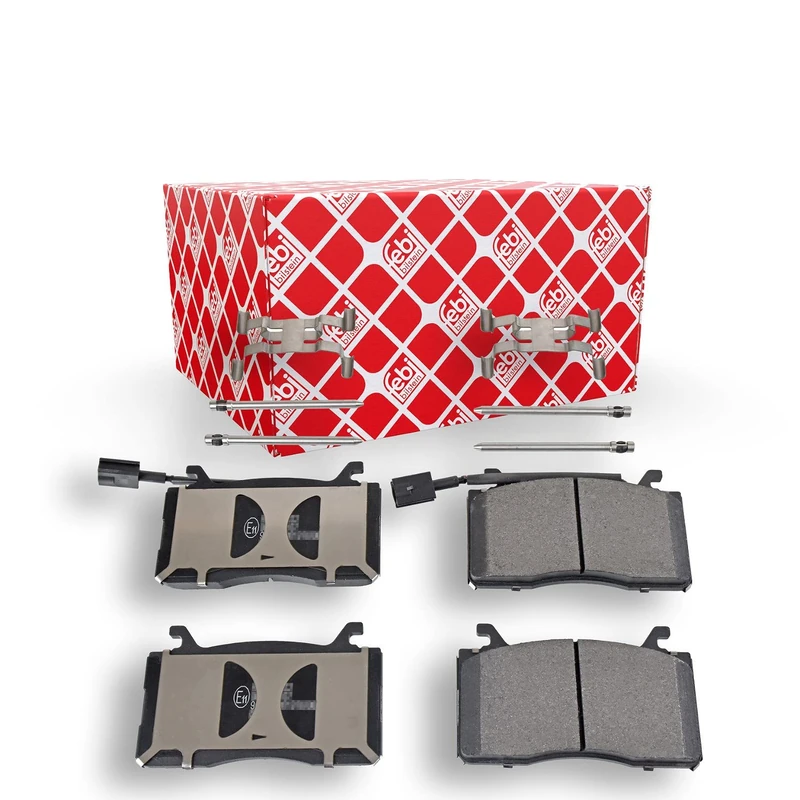 febi bilstein 116228 Brake Pad Set with fastening material, 1 unit