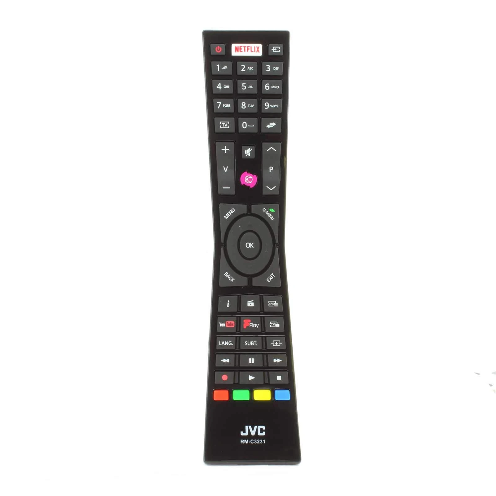 Genuine RM-C3231 Remote Control for JVC SMART 4K LED TV RMC3231 LT-32C670 LT-32C661 LT-24C660 LT-24C661 LT-32C660