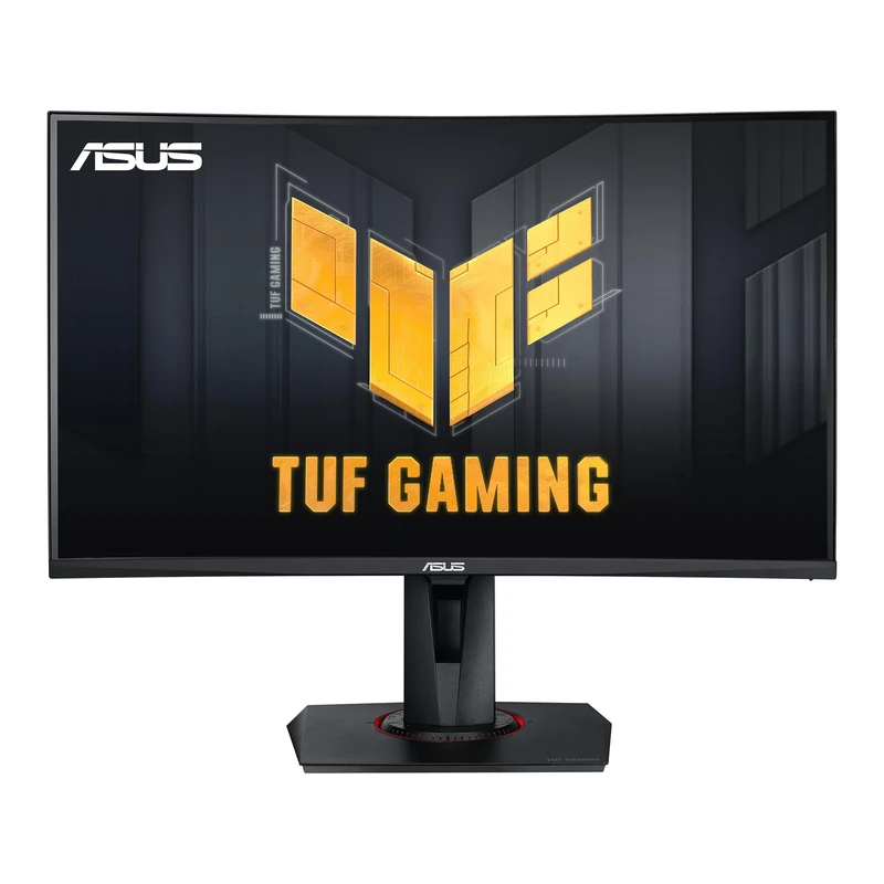 ASUS TUF Gaming VG27WQ Curved Gaming Monitor – 27 Inch WQHD (2560x1440), 165Hz, Extreme Low Motion Blur , Adaptive-sync, FreeSync ,1ms (MPRT), DisplayHDR 400, Black