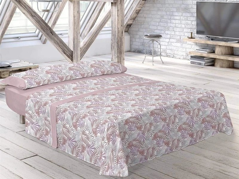 Pierre Cardin Polycotton Duvet Cover Set Pink C3 Bed 160 cm