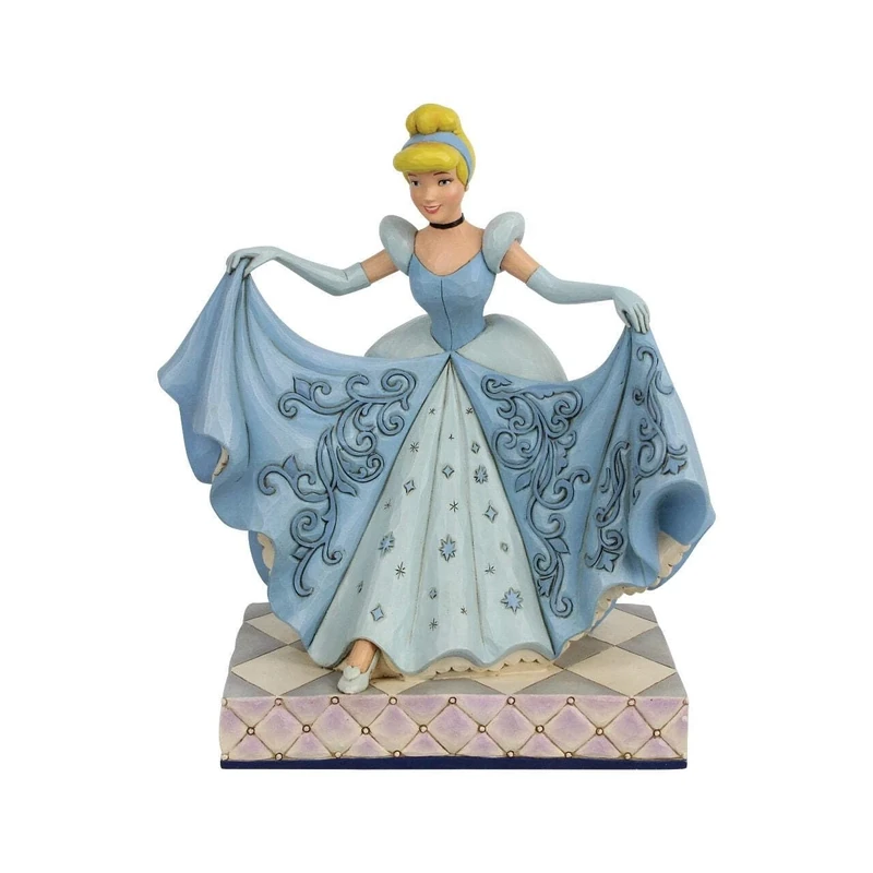Disney Traditions Cinderella Glass Slipper Figurine