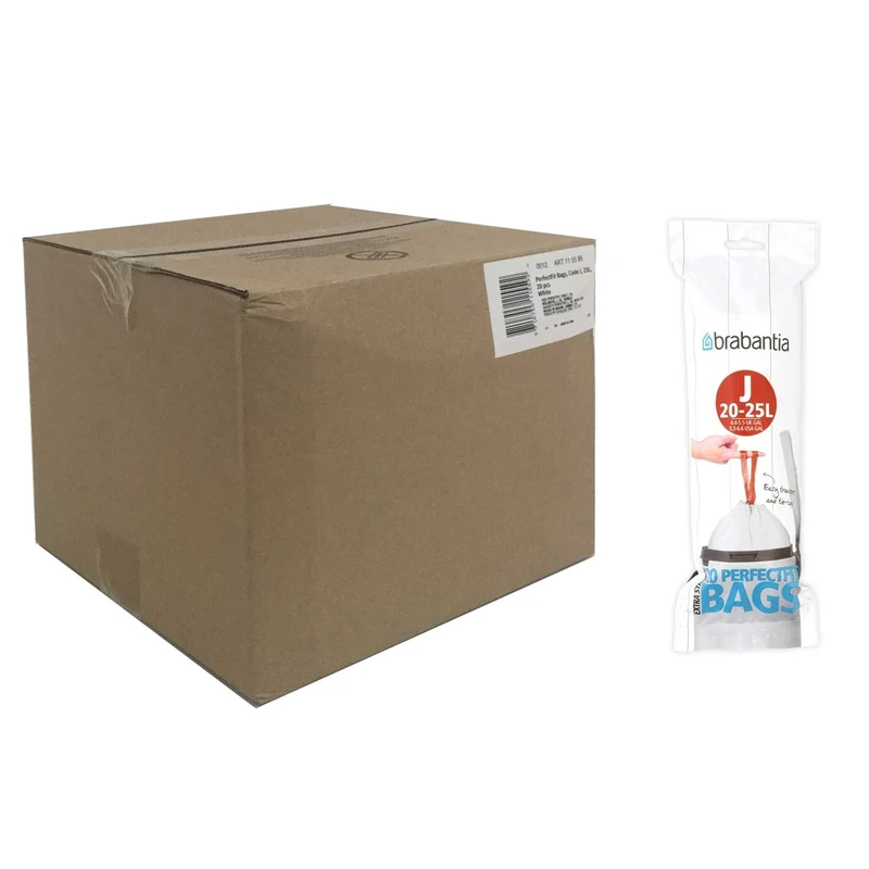 Brabantia Garbage bags, 23 l, J, 12 pieces per pack - Image 1