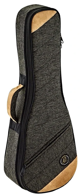 Ortega Guitars Ukulele Soft Case - Case for Tenor Ukulele - Height 67.5 cm - Width 23 cm - Cotton/Canvas, Mocca (OSOCAUK-TE-MO) - Image 1