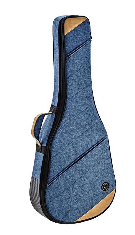Ortega Guitars Guitar Soft Case - Case for 4/4 Classical Guitar - Height 103.5 cm - Width 39 cm - Cotton/Canvas, Blue (OSOCACL-OC)