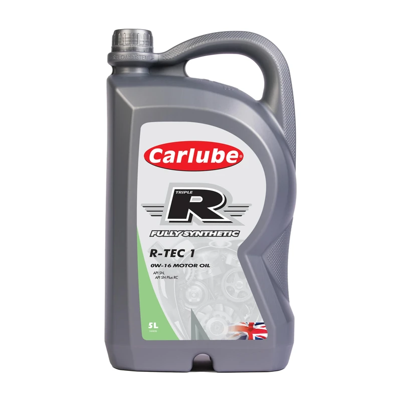 Carlube Triple R 0W-16 API SP with RC, ILSAC GF-6 Eco Flo Fully Synthetic Engine Oil R-TEC 1 5L