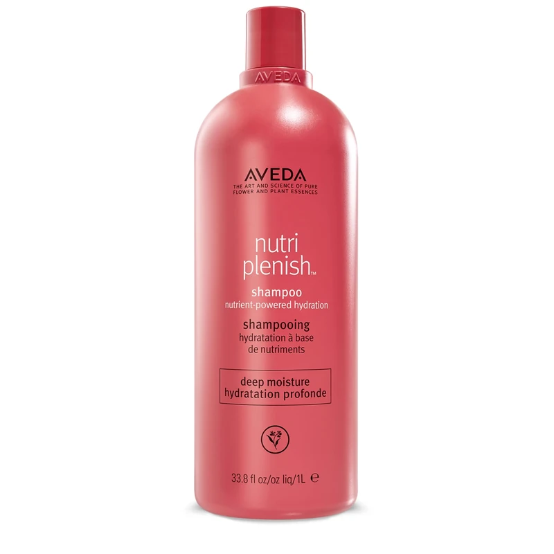 Aveda Nutriplenish Shampoo Deep Moisture | Superfood Shampoo for Dry Hair | Organic Pomegranate Oil, Coconut Oil, Mango Butter | 93% Naturally Derived*, 1000ml