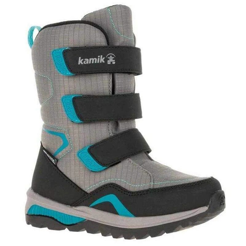 Kamik Boy's Unisex Kids Cassia NF8080 Snow Boot, Grey MGY, 10.5 UK Child