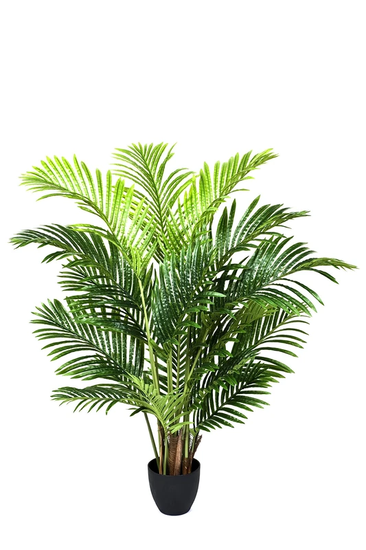 Artificial Real touch Areca Phoenix palm tree in Pot 115cm/4ft