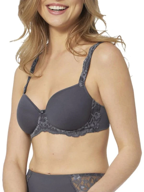 Triumph Women's Amourette Charm Wp Wired Padded Bra, Pebble Grey, 36B - Image 1