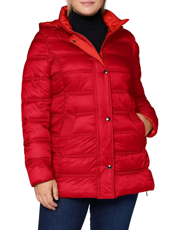 Gil Bret Women's 9131/6264 Quilted Jacket, Fire Red, 46