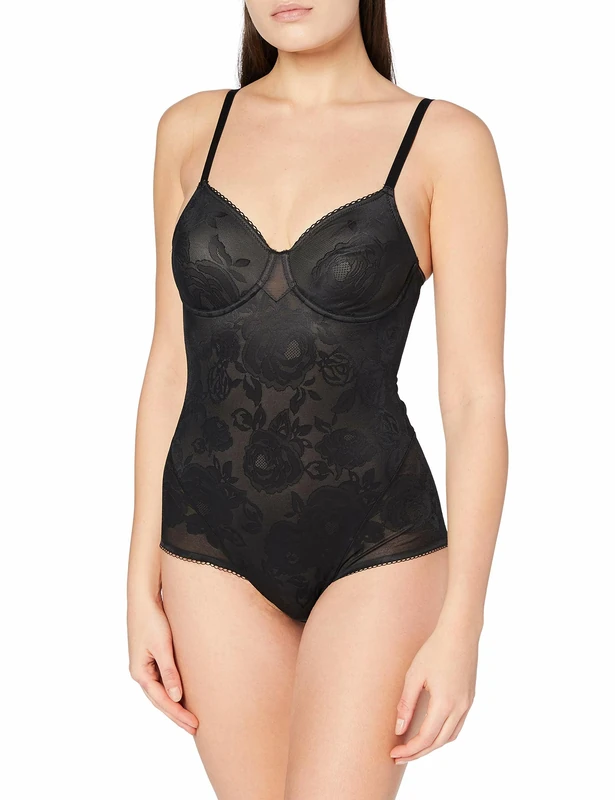 Triumph Women's Wild Rose Sensation BSW, Waist Shapewear, BLACK