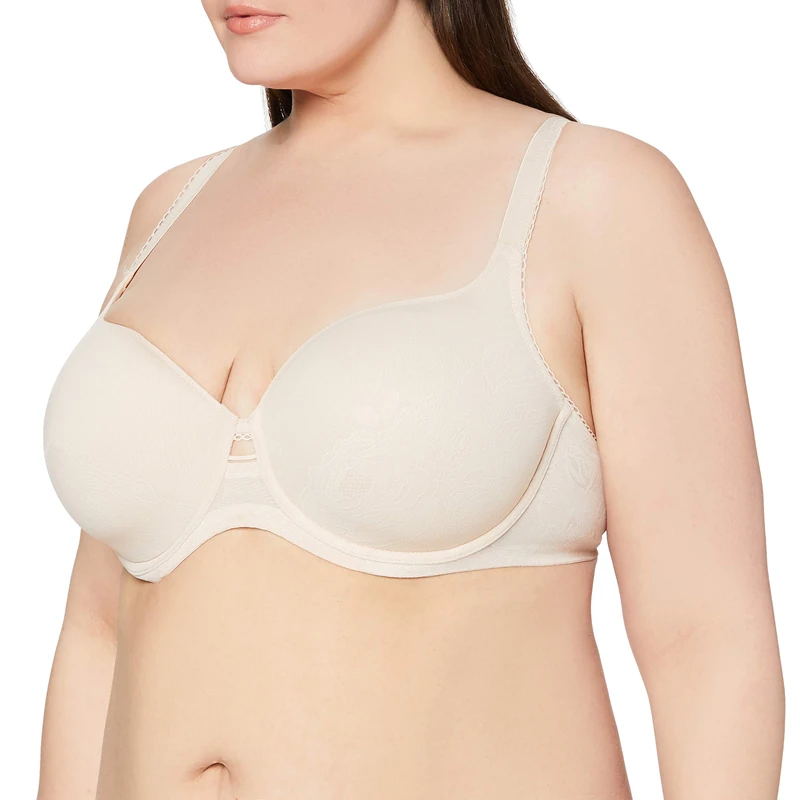 Triumph Women's Wild Rose Sensation WP, Molded Bra, NUDE BEIGE