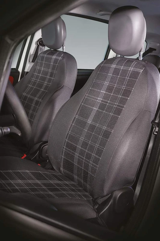 CORA 000129147 Custom Front Seat Covers Fiat Panda 2012, Scotland Lead