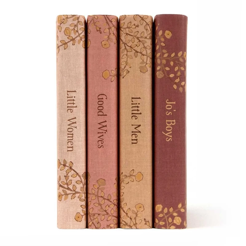 Juniper Books Little Women Book Set | Four-Volume Hardcover Book Set with Custom Designed Dust Jackets | Author Louisa May Alcott - Image 1