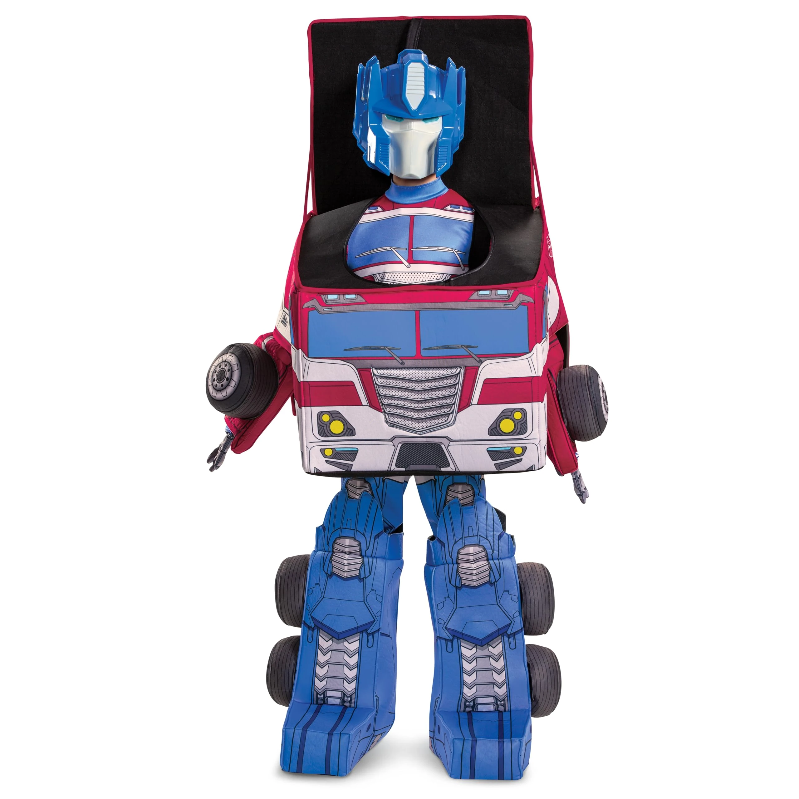 Disguise Official Premium Optimus Prime Costume Toy for Kids - Transformers Robot Fancy Dress for Halloween, Christmas, Birthday, Small