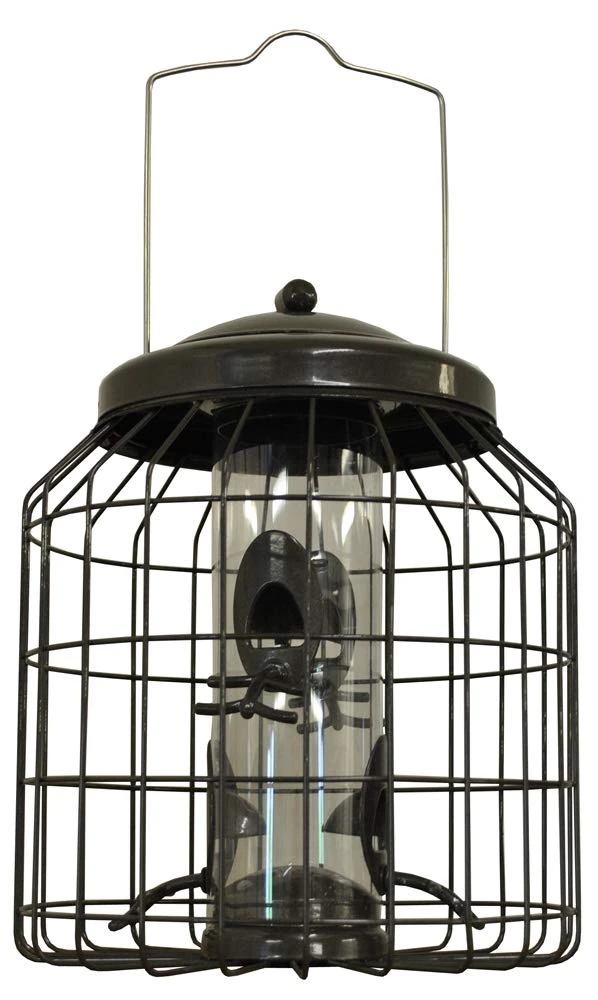 Selections Deluxe Heavy Duty Squirrel Proof Wild Bird Hanging Seed Feeder Cage
