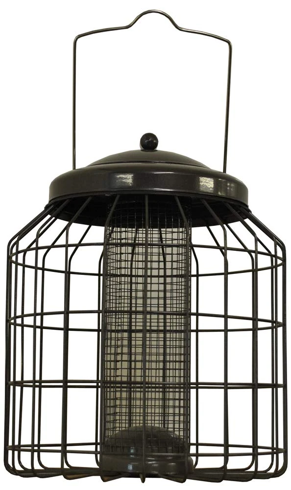 Selections Deluxe Heavy Duty Squirrel Proof Hanging Wild Bird Peanut Feeder Cage