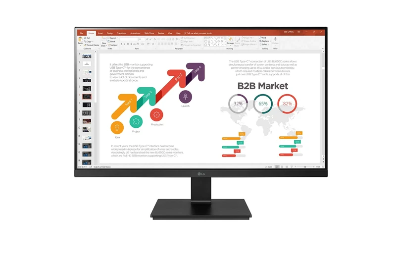 LCD Monitor|LG|24BL650C-B|23.8"|Business|Panel IPS|1920x1200|16:9|5ms|24BL650C-B