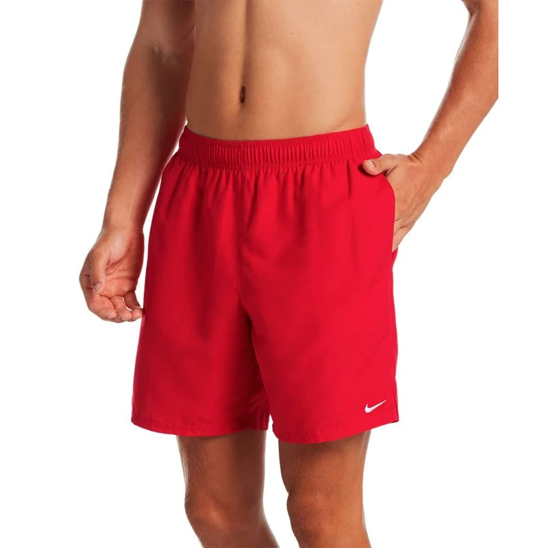 NIKE Men's 7 Volley Short Swimsuit, University Red, S UK