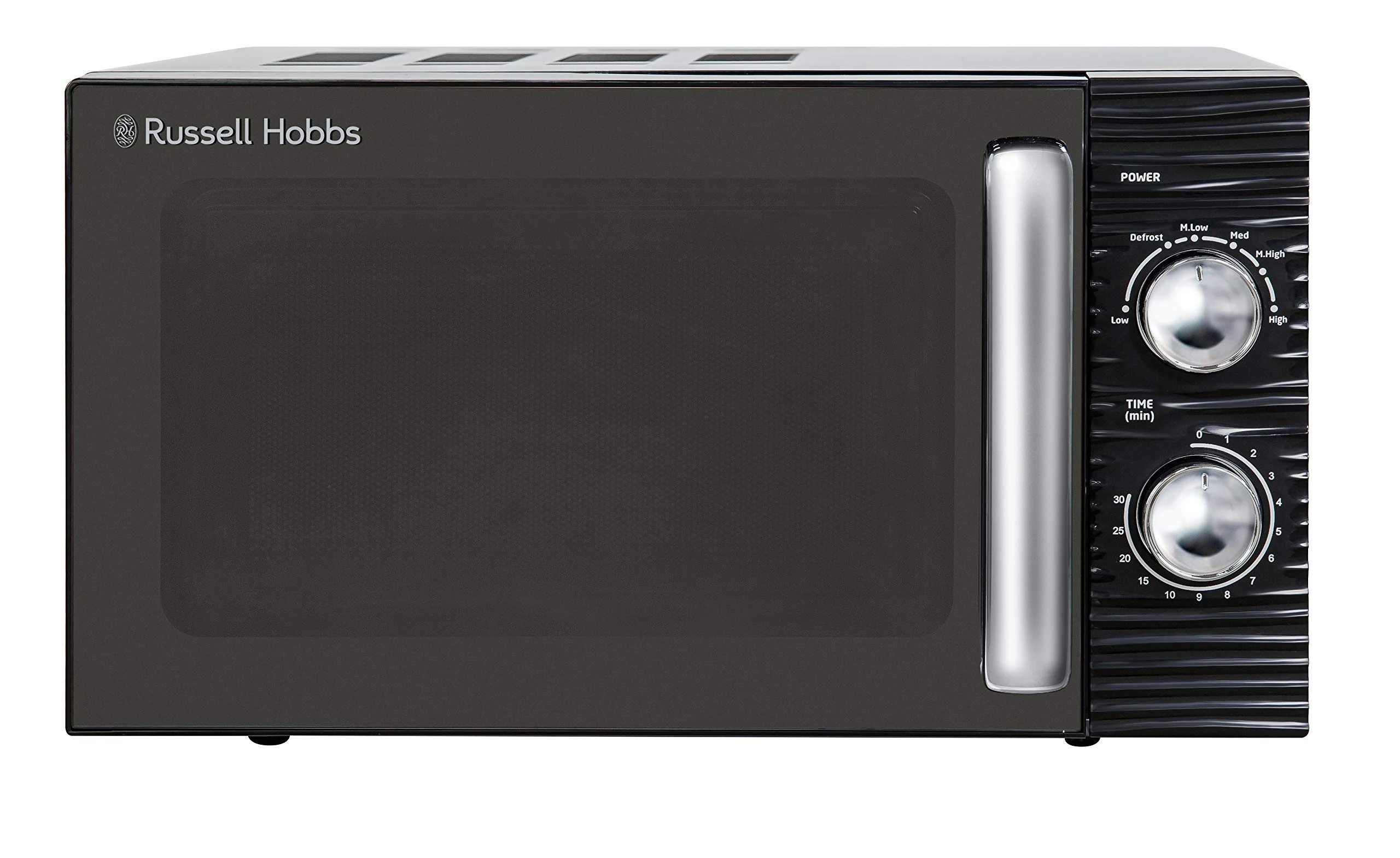 Russell Hobbs RHM1731B Insoire Manual Microwave, Black, 17 litre