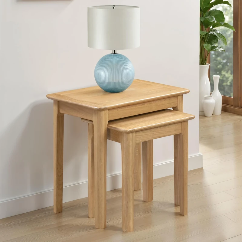 Julian Bowen Cotswold Nest Of 2 Tables